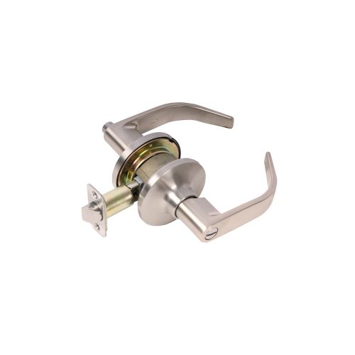 Lock Set, Dallas Series Privacy Leverset, Satin Nickel